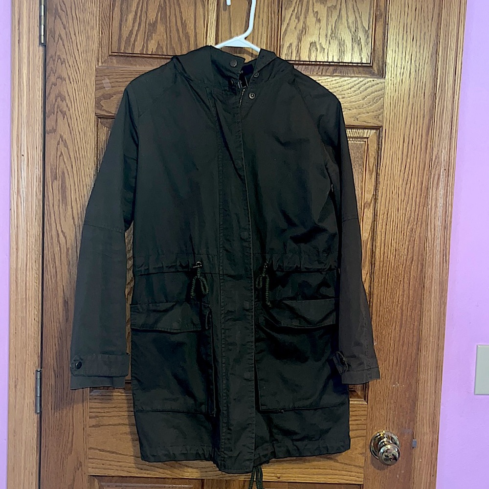 green jacket